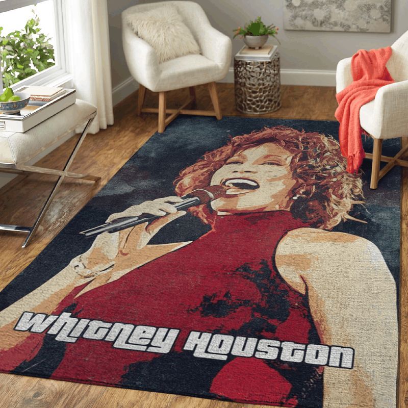 Whitney Houston Carpet Area Rug