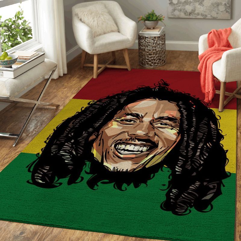 Bob Marley Music Music Artwork Art 46 Carpet Area Rug