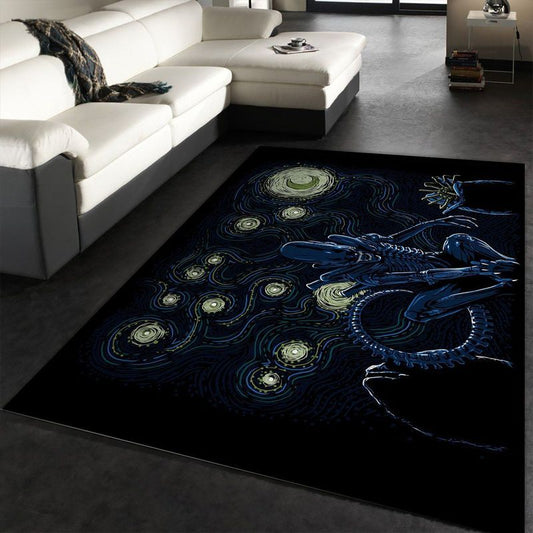 Starry Xenomorph Carpet Area Rug