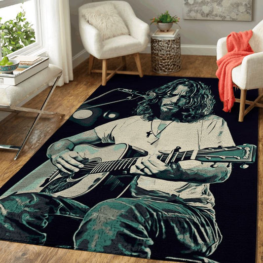 Chris Cornell Singer 2 Carpet Area Rug