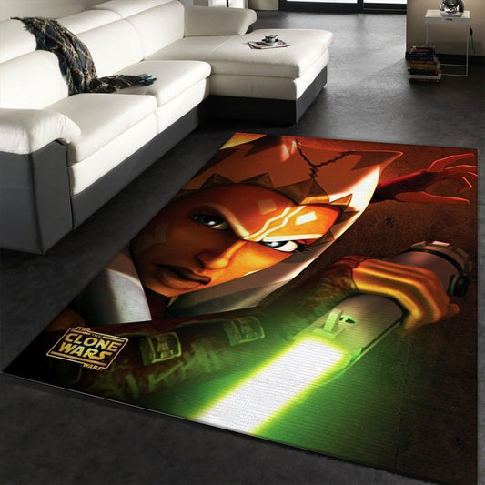 Ashoka Star War Character Carpet Area Rug