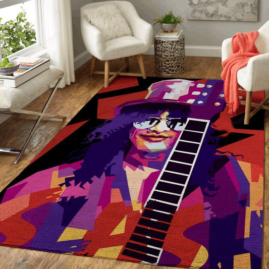 The Legend Of Slash Music Art Carpet Area Rug