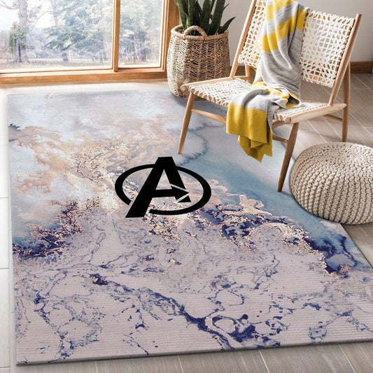 Avengers Logo Carpet Area Rug