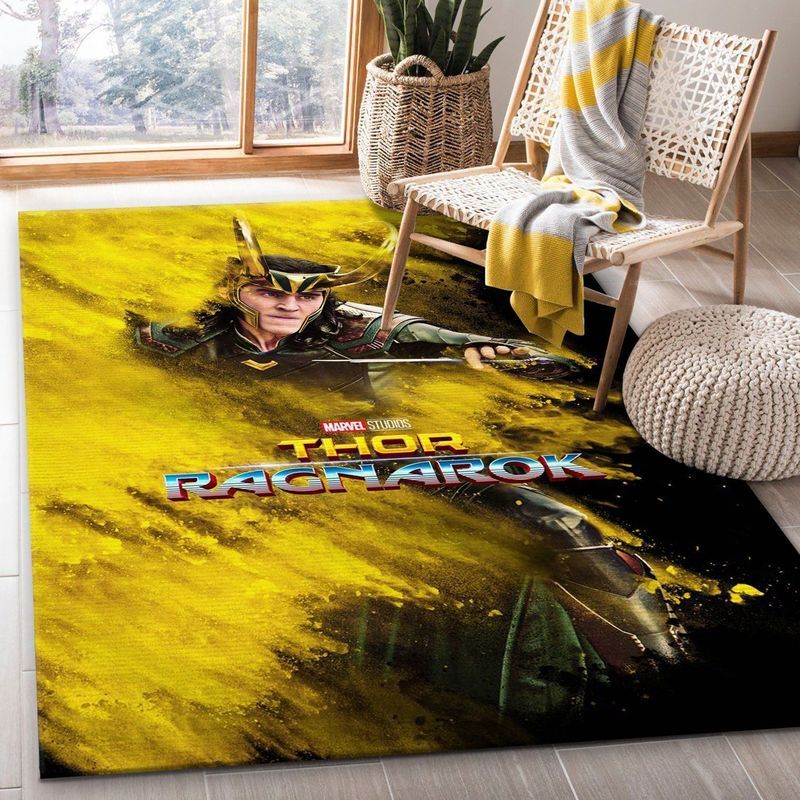 Thor Ragnarok Loki Mavel Studios Carpet Area Rug