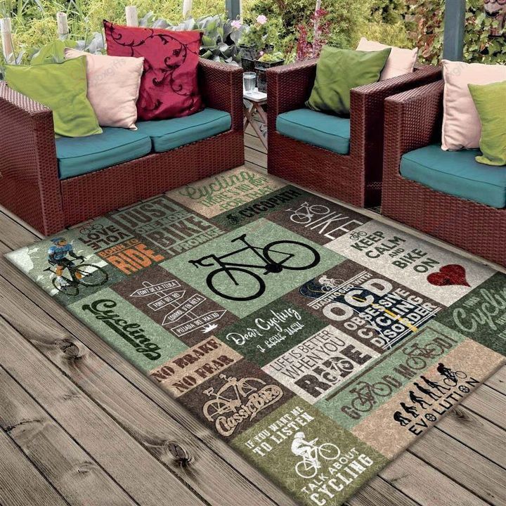 Biker Carpet Area Rug 2