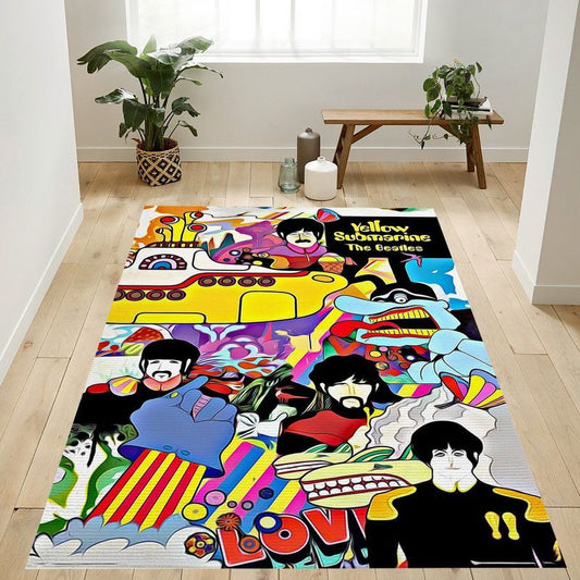 The Beatles 28 Carpet Area Rug