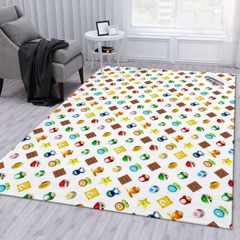 Super Mario 83 Carpet Area Rug