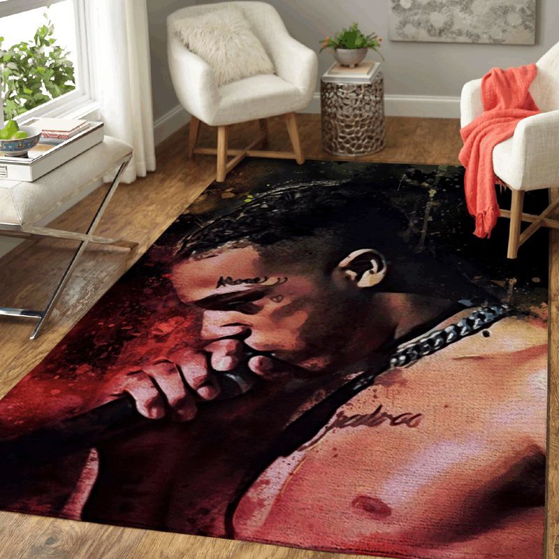 Xxxtentacion Best New Hip Hop Artist Pop Art Carpet Area Rug 2