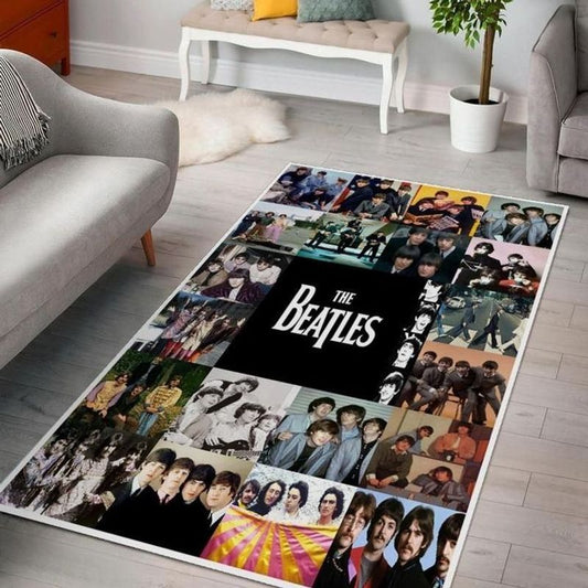 The Beatles Band Members IV Carpet Area Rug