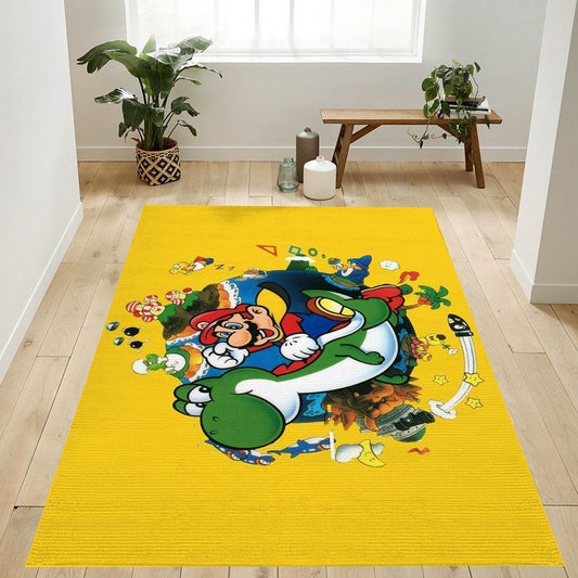 Super Mario 33 Carpet Area Rug