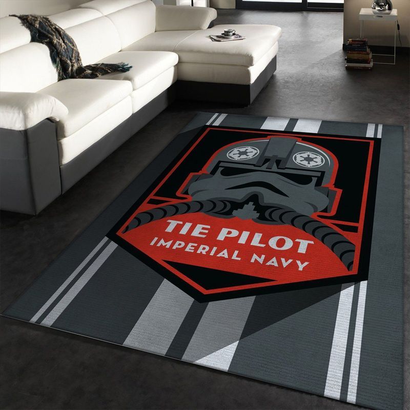 Tie Pilot Star Wars Movie Carpet Area Rug
