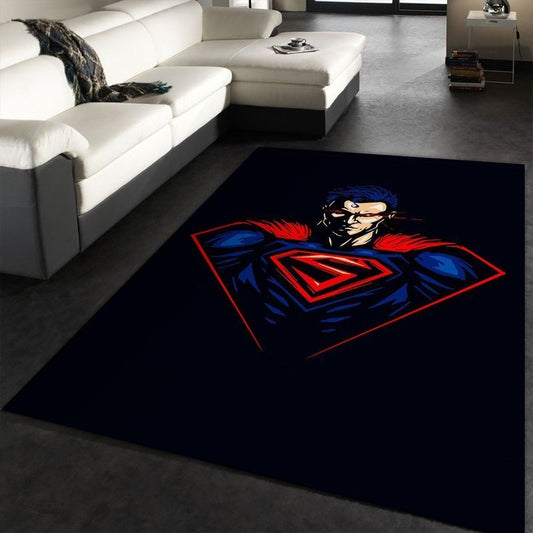 Superman Badass Carpet Carpet Area Rug