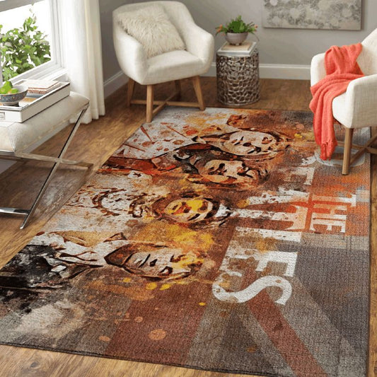 Beatles Band English Rock Band 1960 Carpet Area Rug