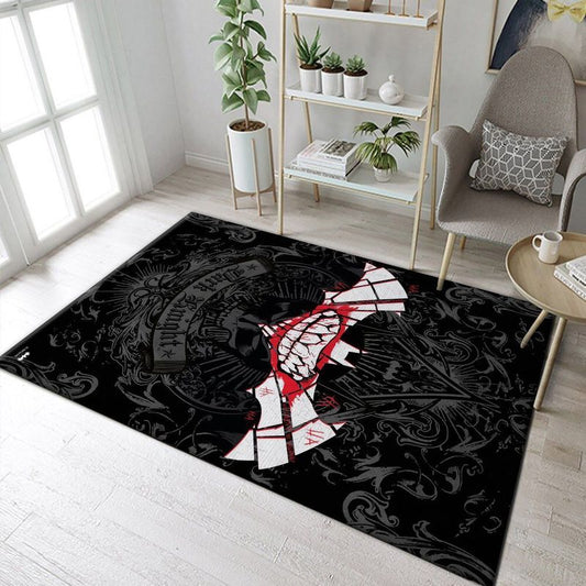 Bat Smile Logo Dc Comics Carpet Area Rug