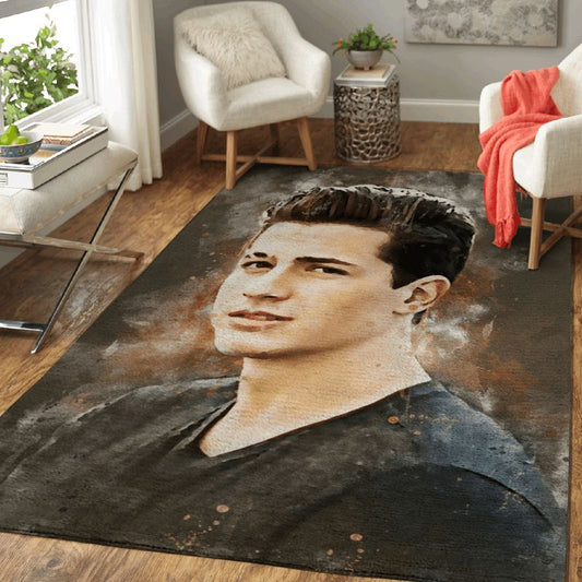 Charlie Puth Music World Art Carpet Area Rug