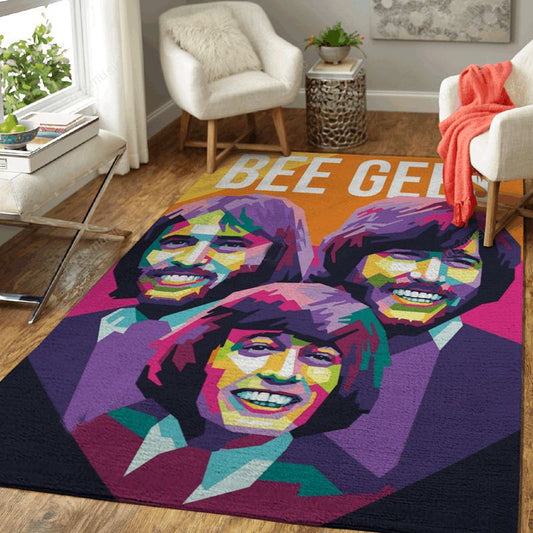 Bee Gee The Best Music Group Ever Wpap Music Art Carpet Area Rug