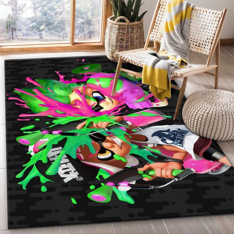 Splatoon2 Nintendo Carpet Area Rug