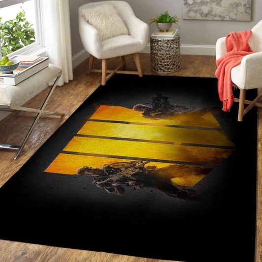 Call Of Duty Black Ops 4 Carpet Area Rug