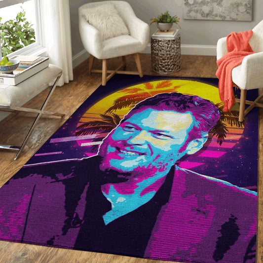 Blake Shelton American Singer Art Carpet Area Rug