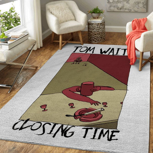 Tribute To Tom Waits Ii Music Art Carpet Area Rug