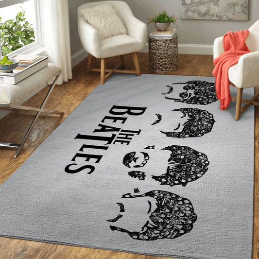 Beatles Band Music English Rock Band The Beatles Art II Carpet Area Rug
