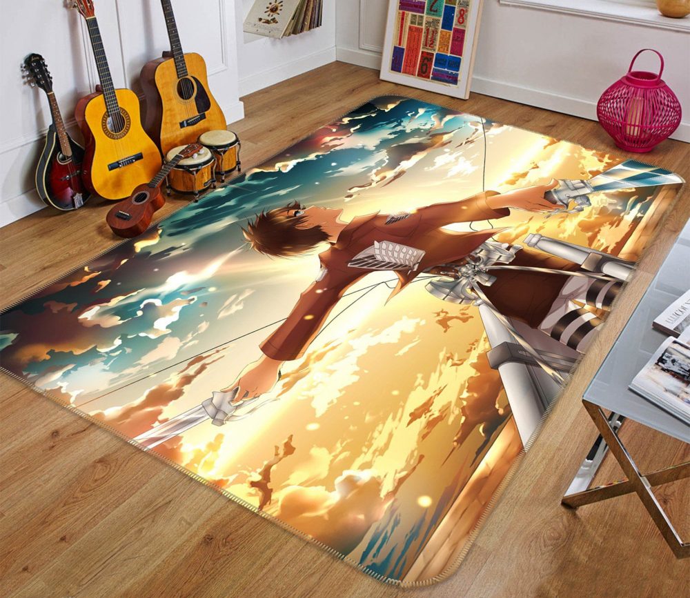 Attack On Titan Anime 35 Carpet Area Rug