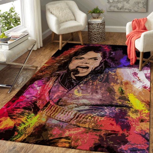 CMichael Joseph Jackson American Singer Art Carpet Area Rug