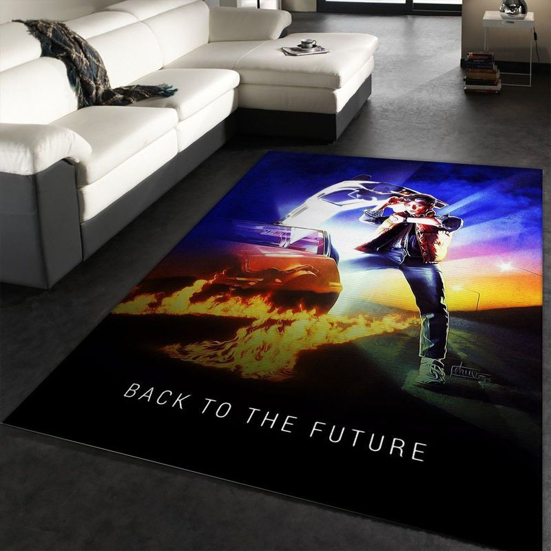 Back To The Future 1985 Carpet Area Rug
