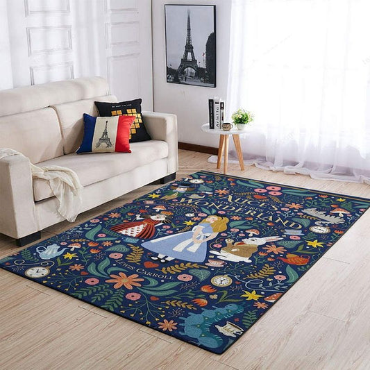 Alice S Adventures In Wonderland 2 Carpet Area Rug