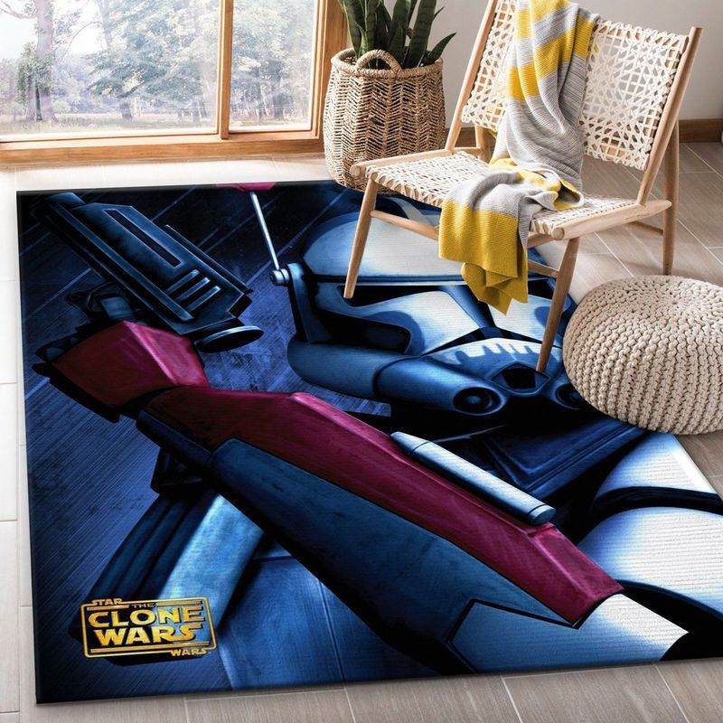 Clonetrooper Star War Character Carpet Area Rug