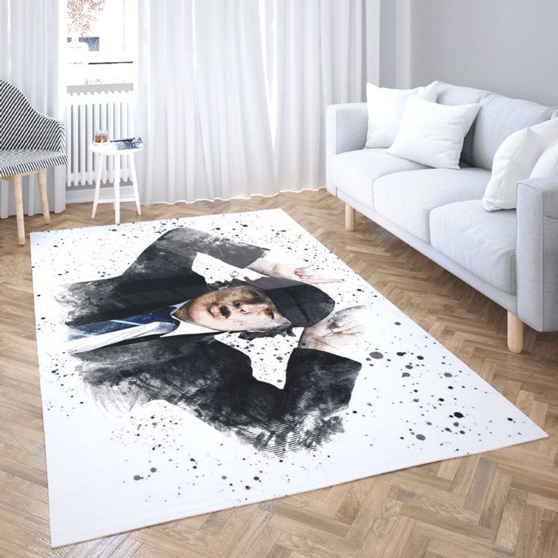 AC DC Legend Rock Band Music Angus Young III Carpet Area Rug