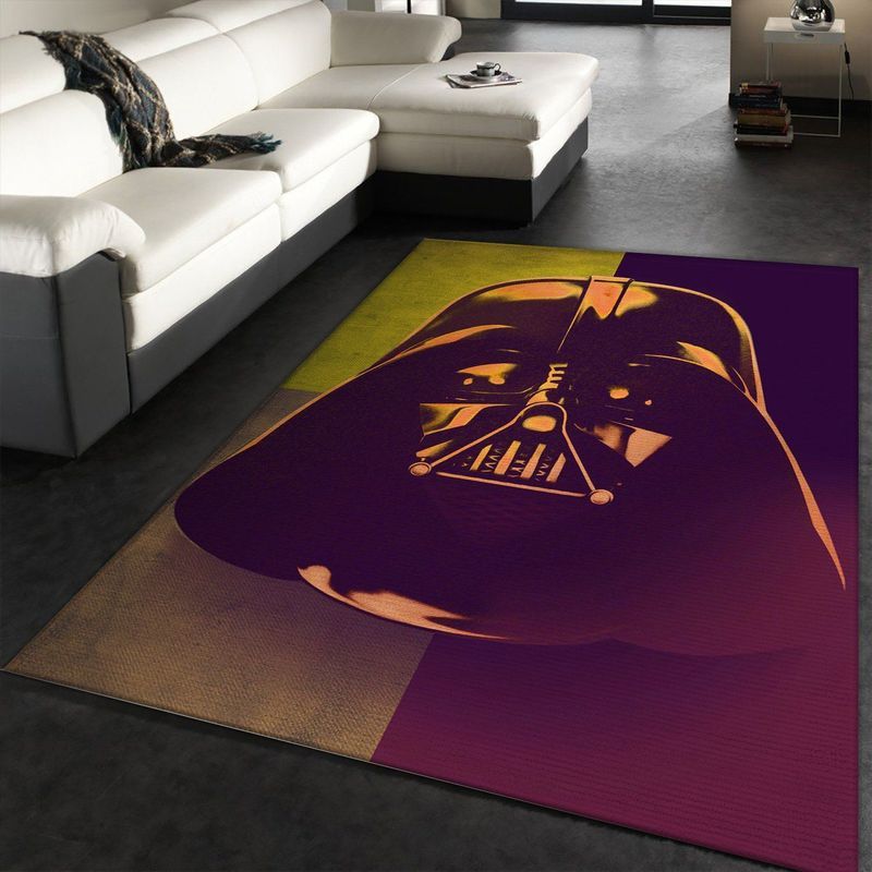 Vader Sepia Star Wars Movie Carpet Area Rug