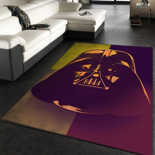 Vader Sepia Star Wars Movie Carpet Area Rug