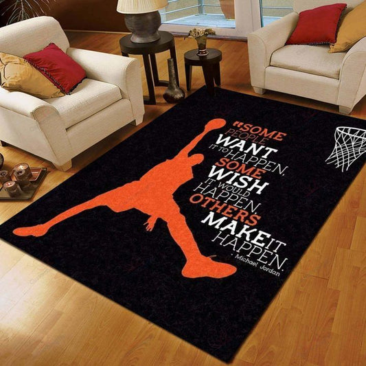 Basketball Carpet Area Rug 2