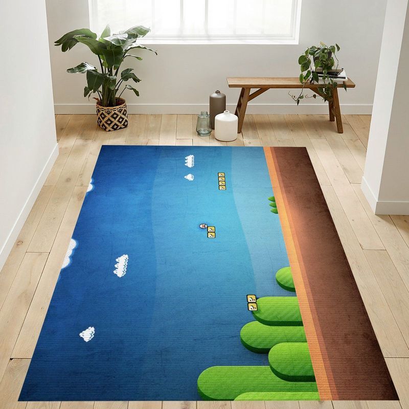 Super Mario 68 Carpet Area Rug