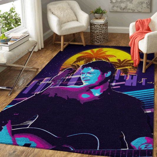 Blake Shelton American Country Music Singer Art Carpet Area Rug