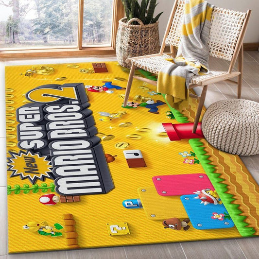 Super Mario 11 Carpet Area Rug