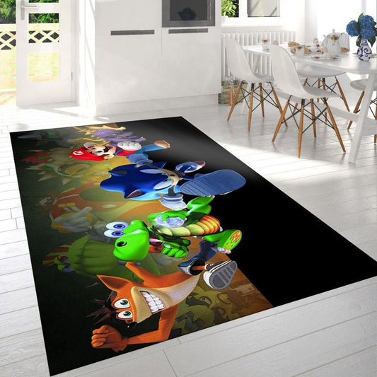 Super Mario 22 Carpet Area Rug
