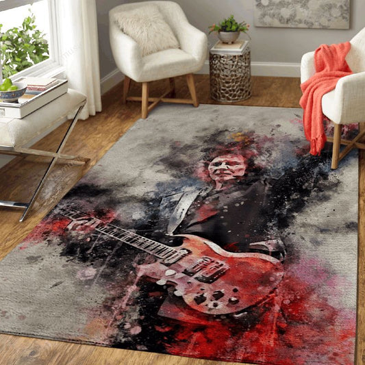 Tony Lommi Music Art Carpet Area Rug