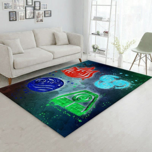 Avatar 4 Elements Carpet Area Rug