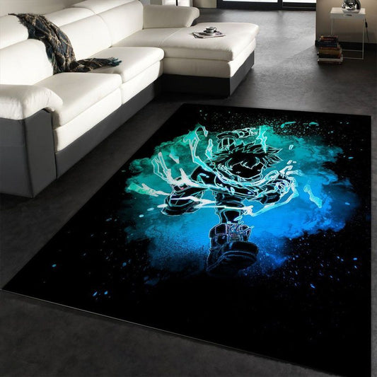 The Black Whip My Hero Academia Carpet Area Rug