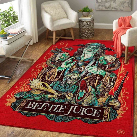 Beetlejuice 6 Carpet Area Rug