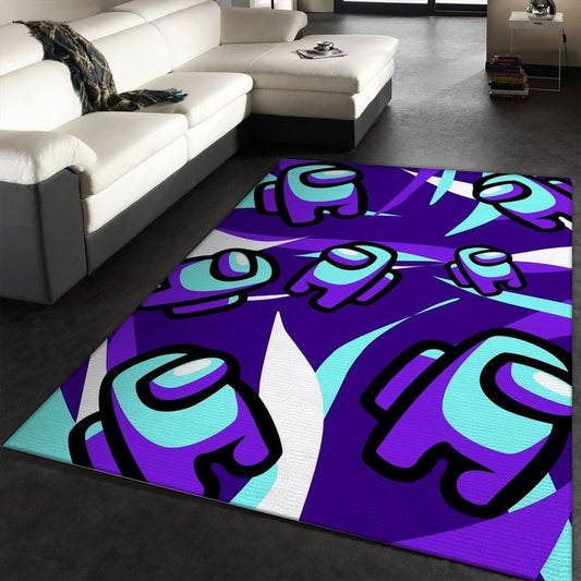 Among Us In Glow Style Carpet Area Rug