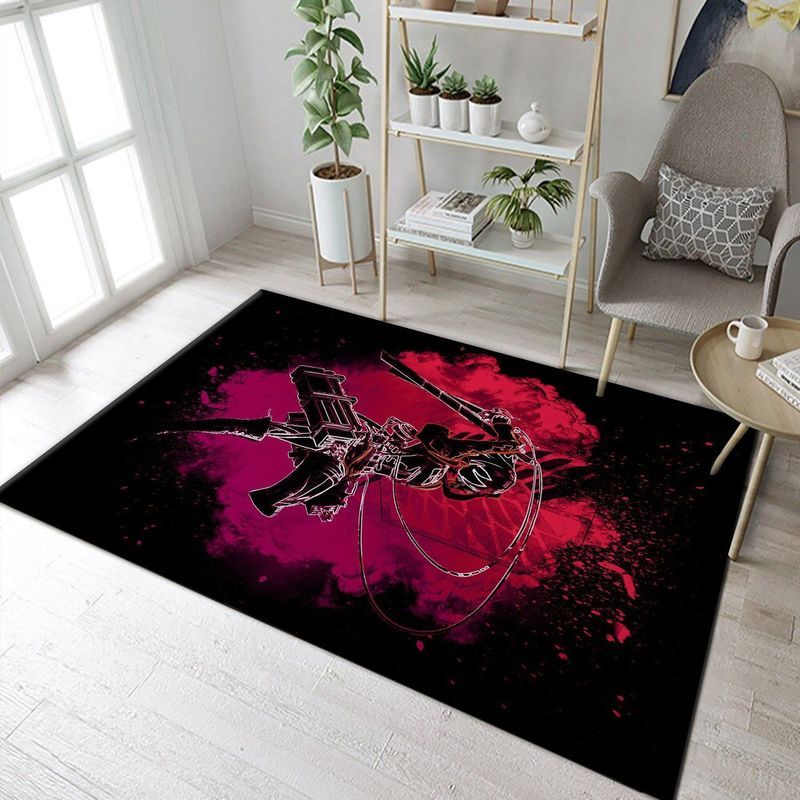 The Ackerman Clan Attack On Titan Carpet Area Rug