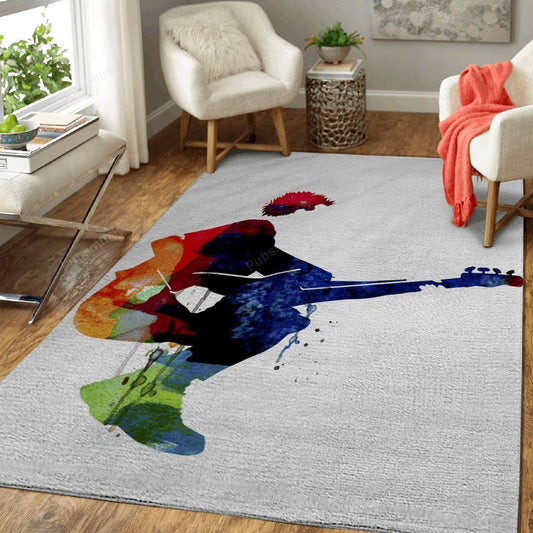 The Police Watercolor Music Legends Art Carpet Area Rug
