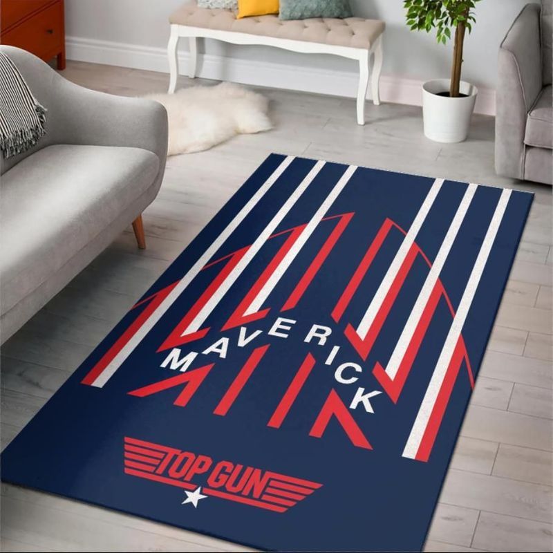 Top Gun Maverick Movies Carpet Area Rug