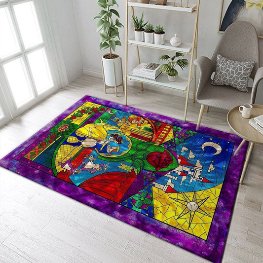 Beauty And The Beast Carpet Area Rug 2