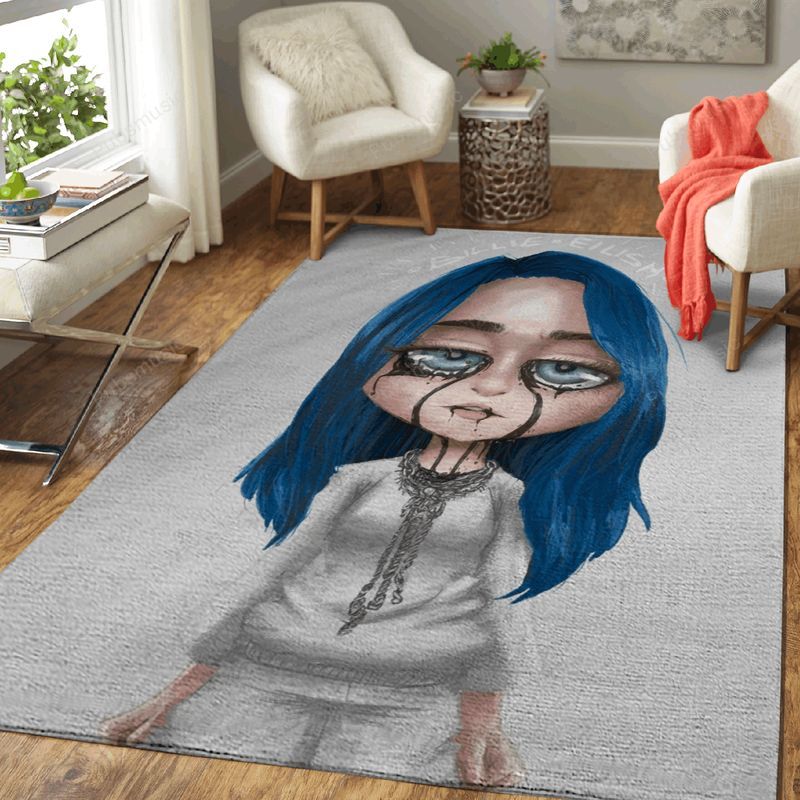 Billie Eilish When The Party S Over Music Art Carpet Area Rug