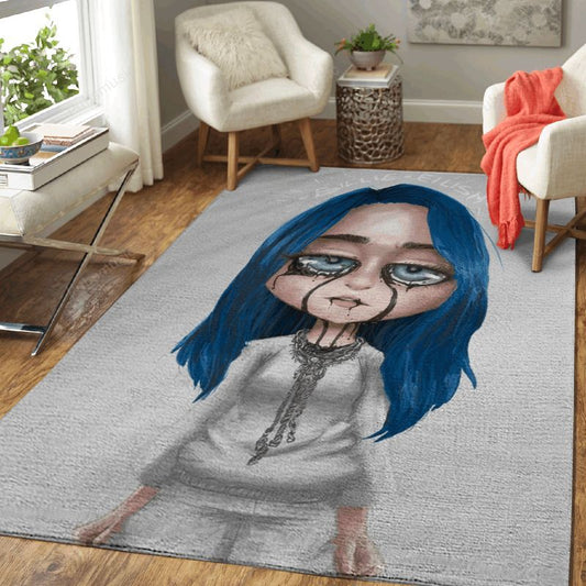 Billie Eilish When The Party S Over Music Art Carpet Area Rug