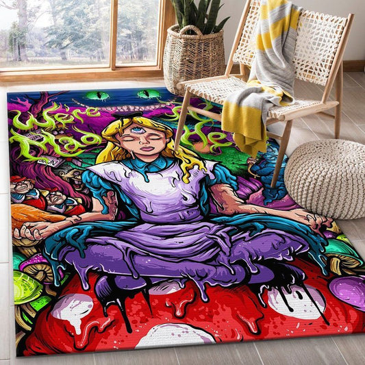 Alice In Wonderland Carpet Area Rug